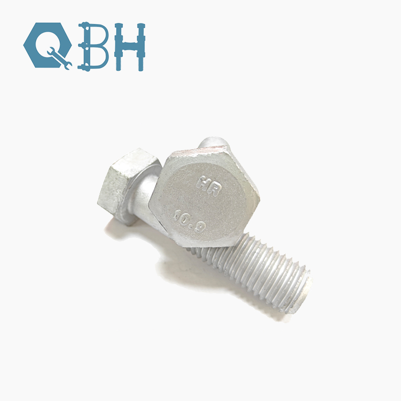 Hot DIP Galvanizing En14399-3 বোল্ট Hr